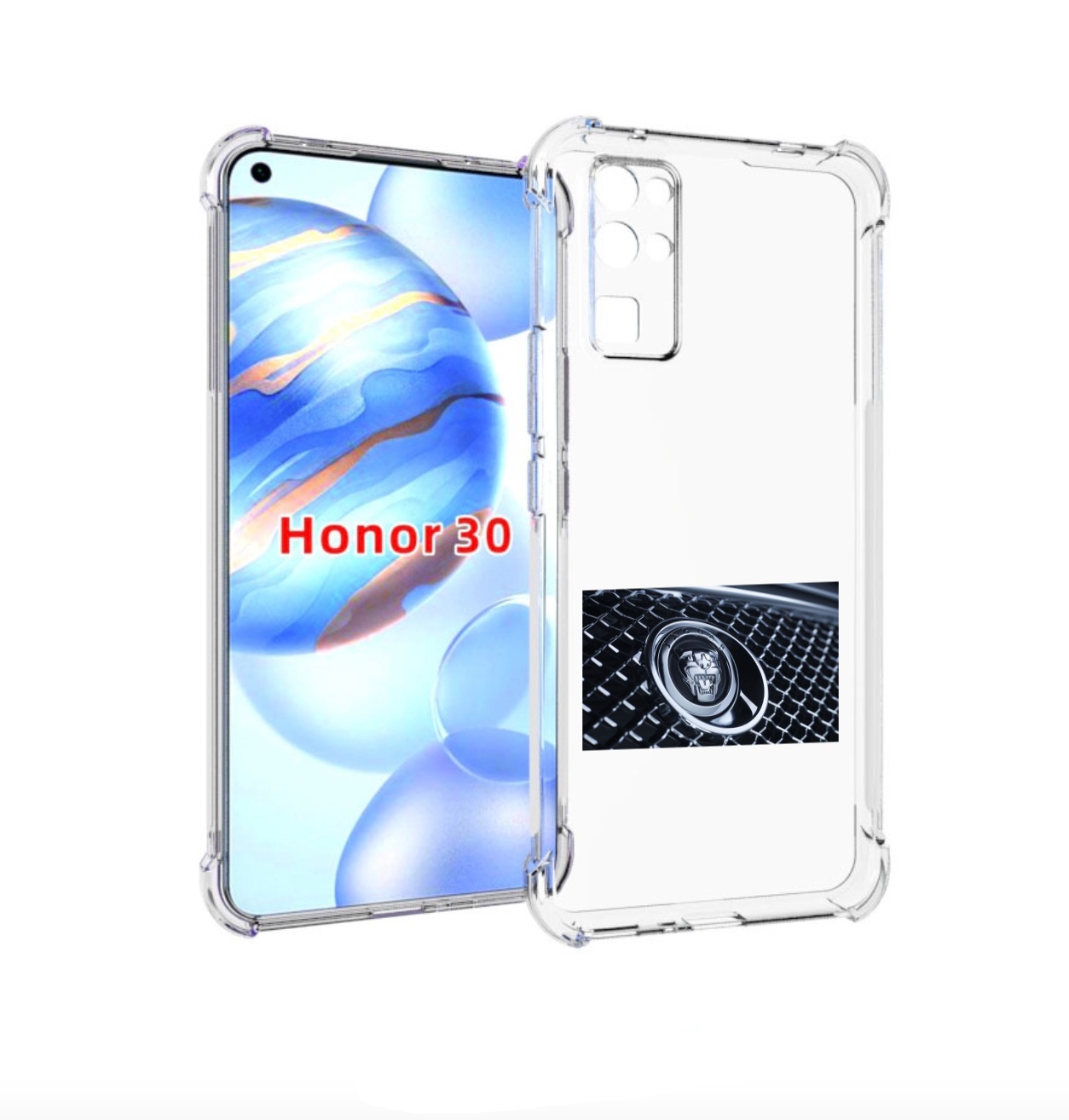 

Чехол бампер MyPads ягуар jaguar 2 для Honor 30 (BMH-AN10) проти, Прозрачный, Tocco