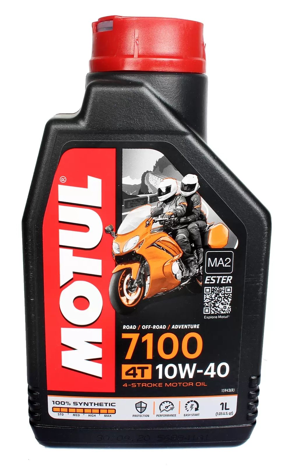 Моторное масло Motul 7100 4T 10W-40 1л