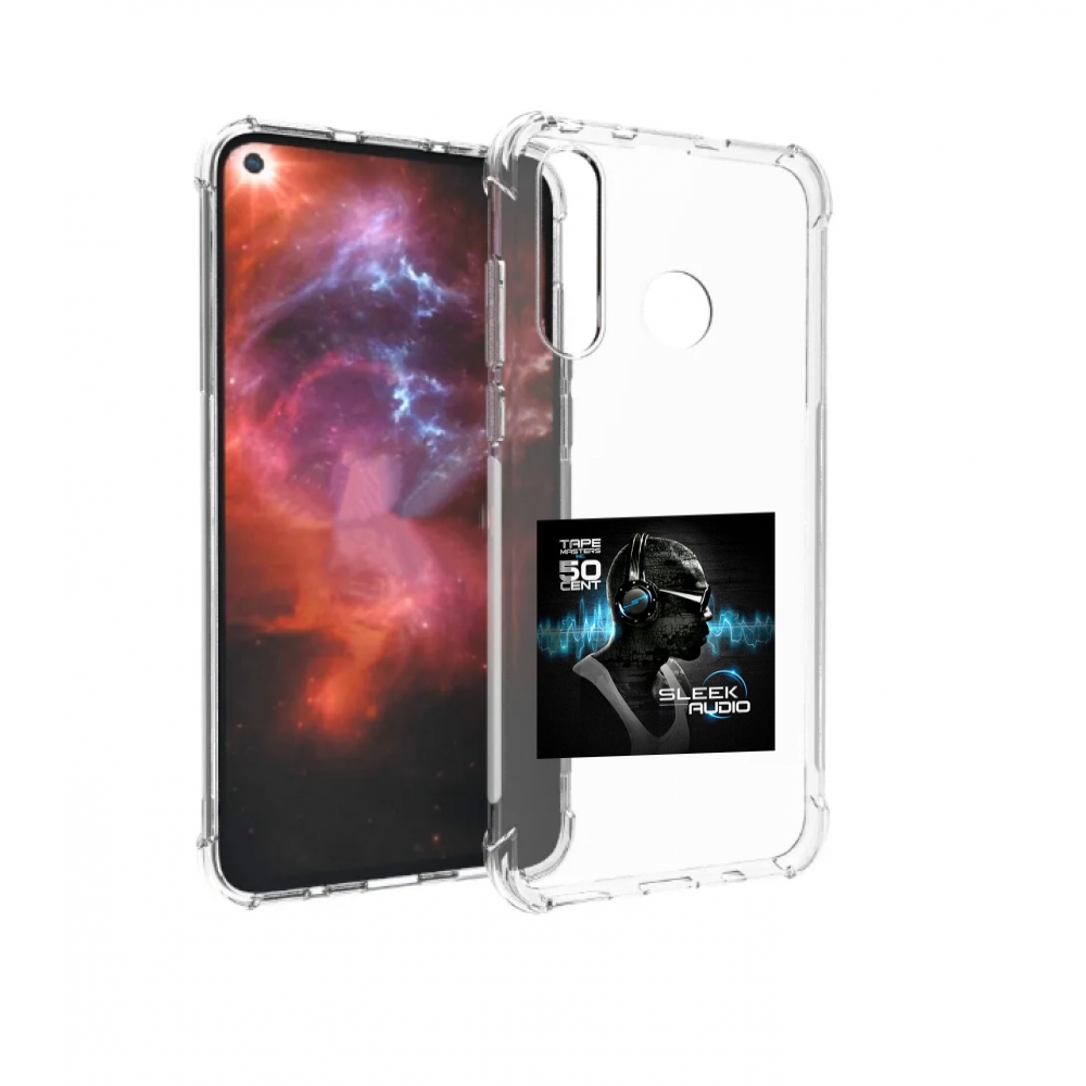 

Чехол бампер MyPads 50 Cent - Sleek Audio для Huawei Nova 4 прот, Прозрачный, Tocco