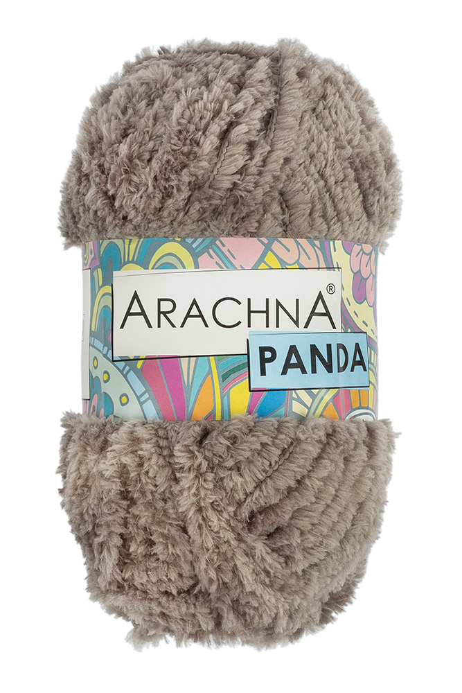 

Пряжа ARACHNA Panda 100% микрополиэстер 5х100 г 75 м №21 серый, Panda