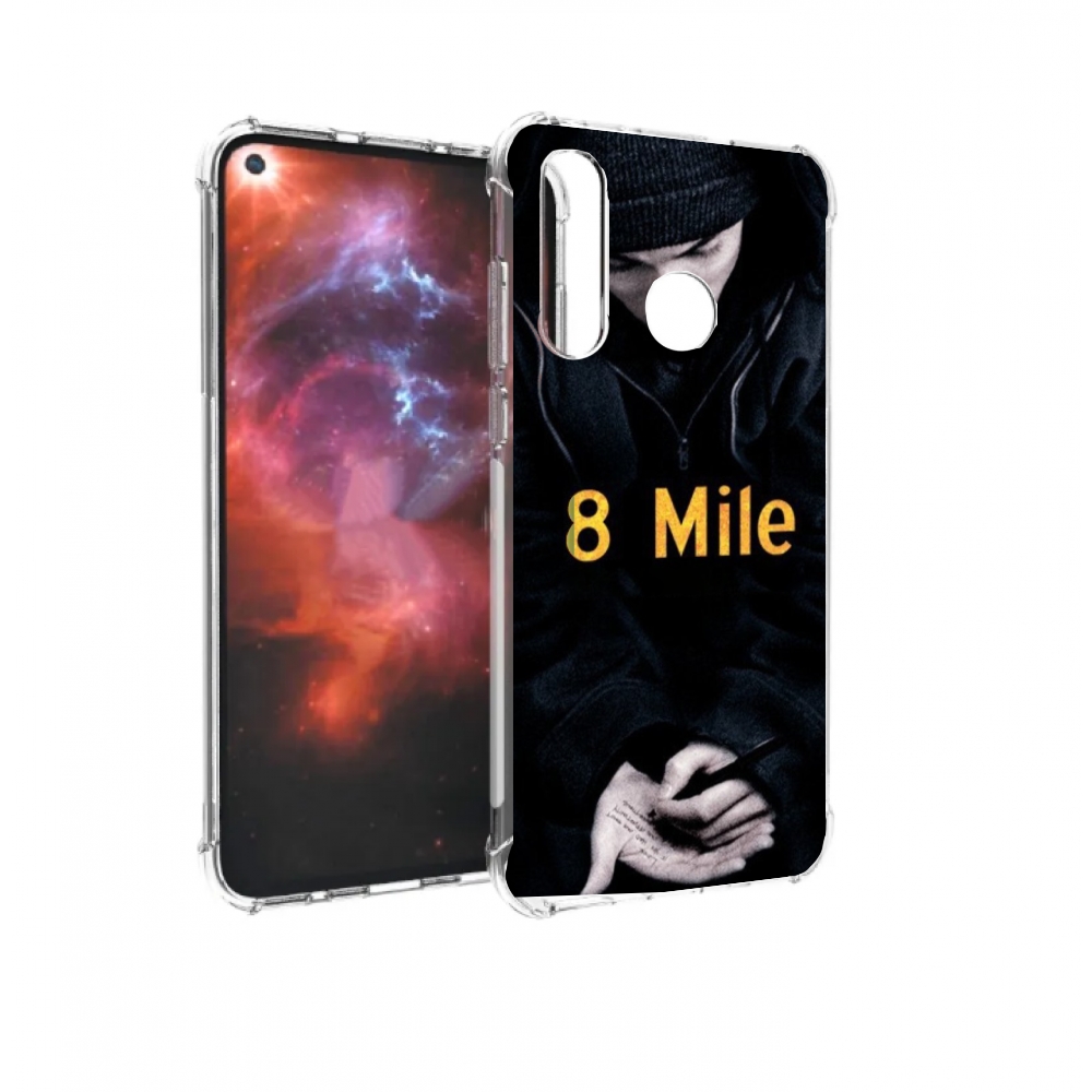 

Чехол бампер MyPads 8 миля для Huawei Nova 4 противоударный, Прозрачный, Tocco