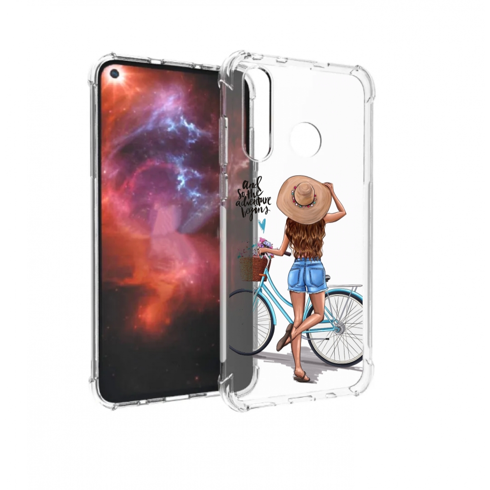 

Чехол бампер MyPads Adventure женский для Huawei Nova 4 противоу, Прозрачный, Tocco