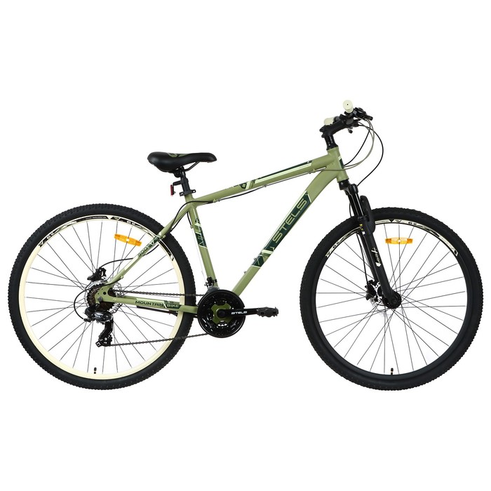 

Велосипед 29" Stels Navigator-900 D, F020, цвет хаки, размер 17,5"