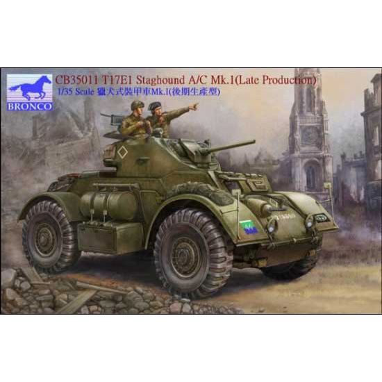 

Сборная модель Bronco 1/35 T17E1 Staghound Mk.I (Late Production) CB35011