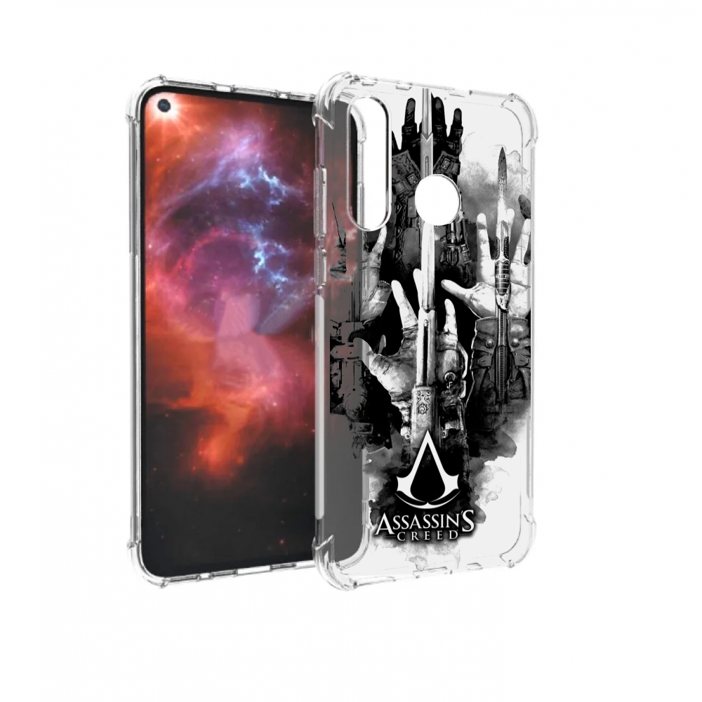 Чехол бампер MyPads Assassin's Creed скрытый клинок для Huawei