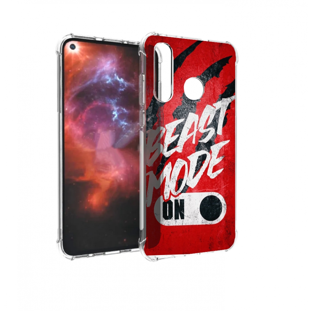Чехол Бампер Mypads Beast Inside You Для Huawei Nova 4 Противоуд