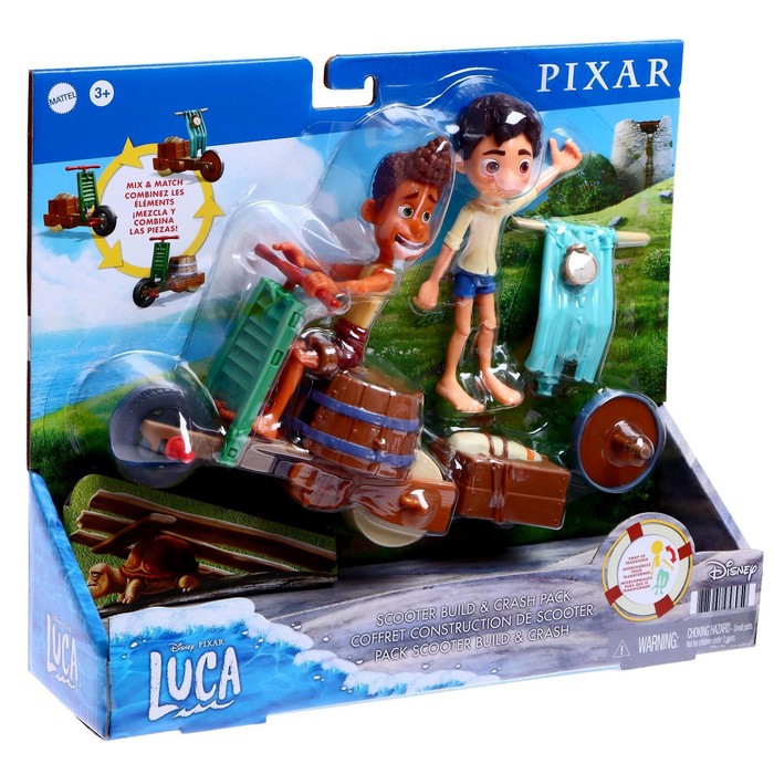 

Набор игровой Pixar «Лука Скутер. Строй и круши»