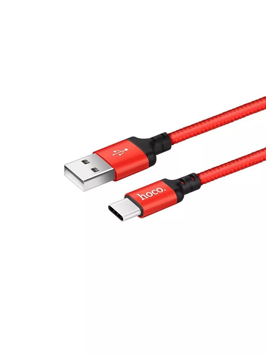 Кабель USB Type-C-USB Ёmart 1м красный