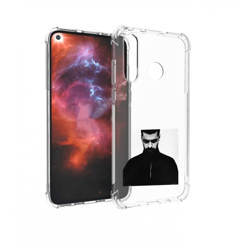 

Чехол бампер MyPads Buster Keaton Miyagi мужской для Huawei Nova, Прозрачный, Tocco