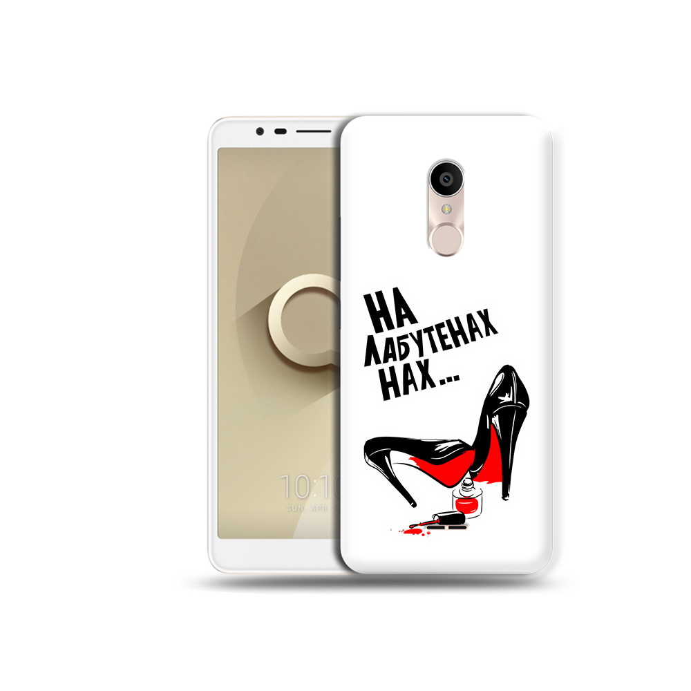 

Чехол MyPads Tocco для Alcatel 3C 5026D на лабутенах, Прозрачный, Tocco