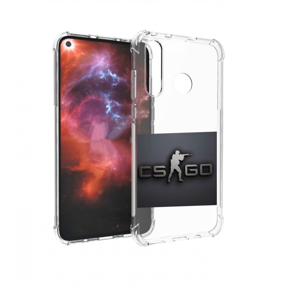 

Чехол бампер MyPads CS go логотип мужской для Huawei Nova 4 прот, Прозрачный, Tocco