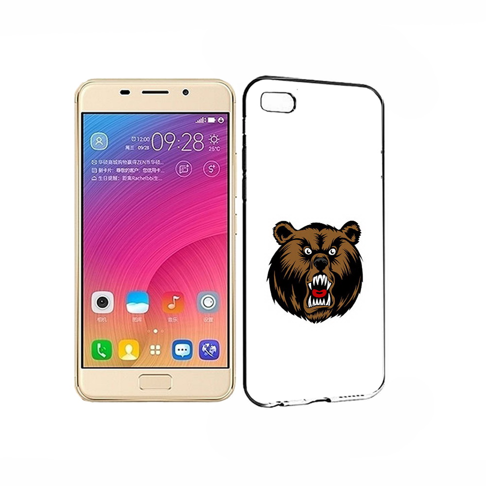 Чехол MyPads Tocco для Asus ZenFone 3S Max бурый