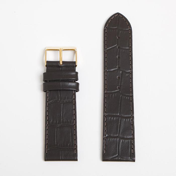 

Ремешок из двух частей Straps мужской, 24 мм, натуральная кожа, черный, мужской, 24 мм, натуральная кожа, черный