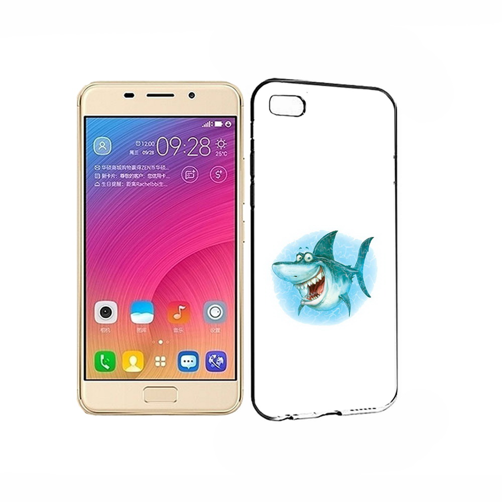 

Чехол MyPads Tocco для Asus ZenFone 3S Max веселая акула, Прозрачный, Tocco
