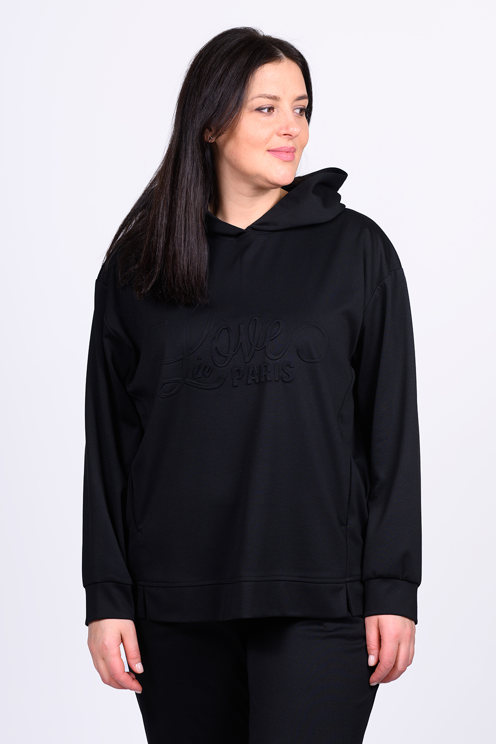 

Худи женское SVESTA C2833 черное 64 RU, Черный, C2833