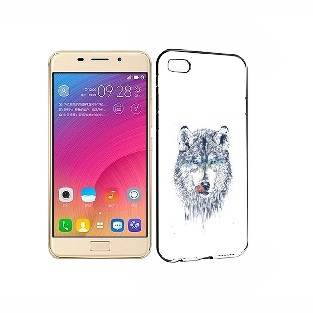 

Чехол MyPads Tocco для Asus ZenFone 3S Max голодгый волк, Прозрачный, Tocco