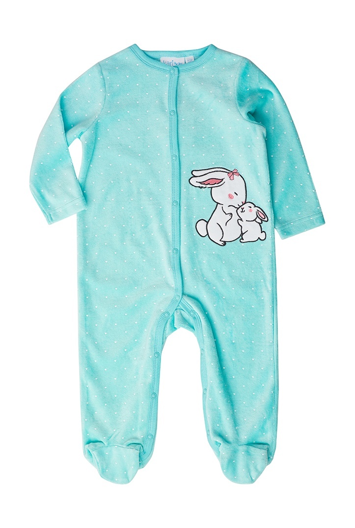

Комбинезон детский Kari Baby AW23B11603704, бирюзовый, 56, 220954