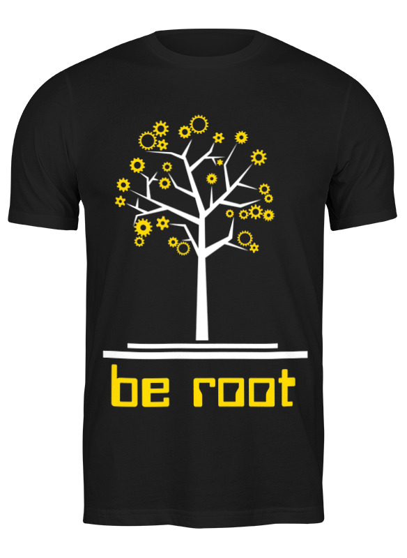 

Футболка мужская Printio Be r00t 2455576 черная 3XL, Черный, Be r00t 2455576