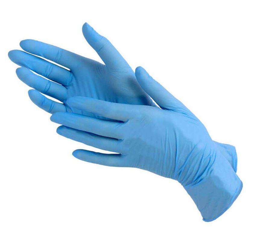 Перчатки Wally Plastic винило нитриловые, одноразовые, нестерильные, неопудренные, разме
