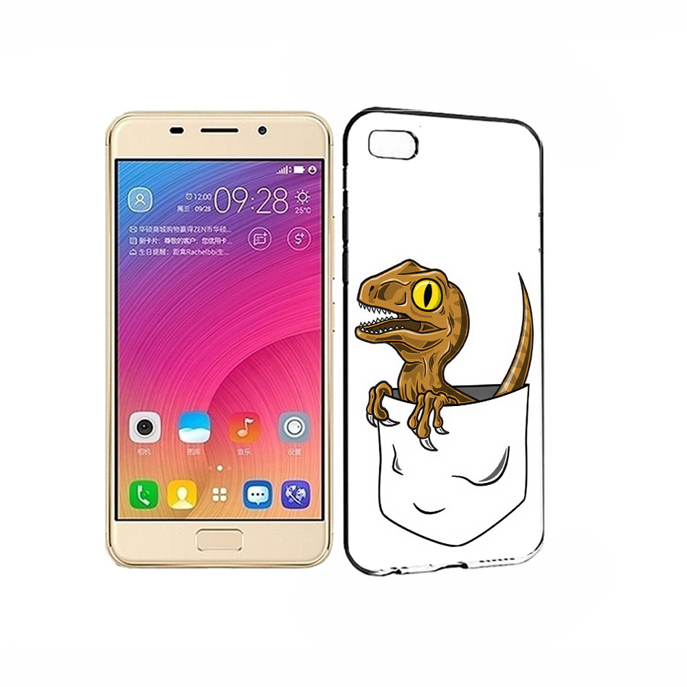 

Чехол MyPads Tocco для Asus ZenFone 3S Max динозавр в кармане, Прозрачный, Tocco