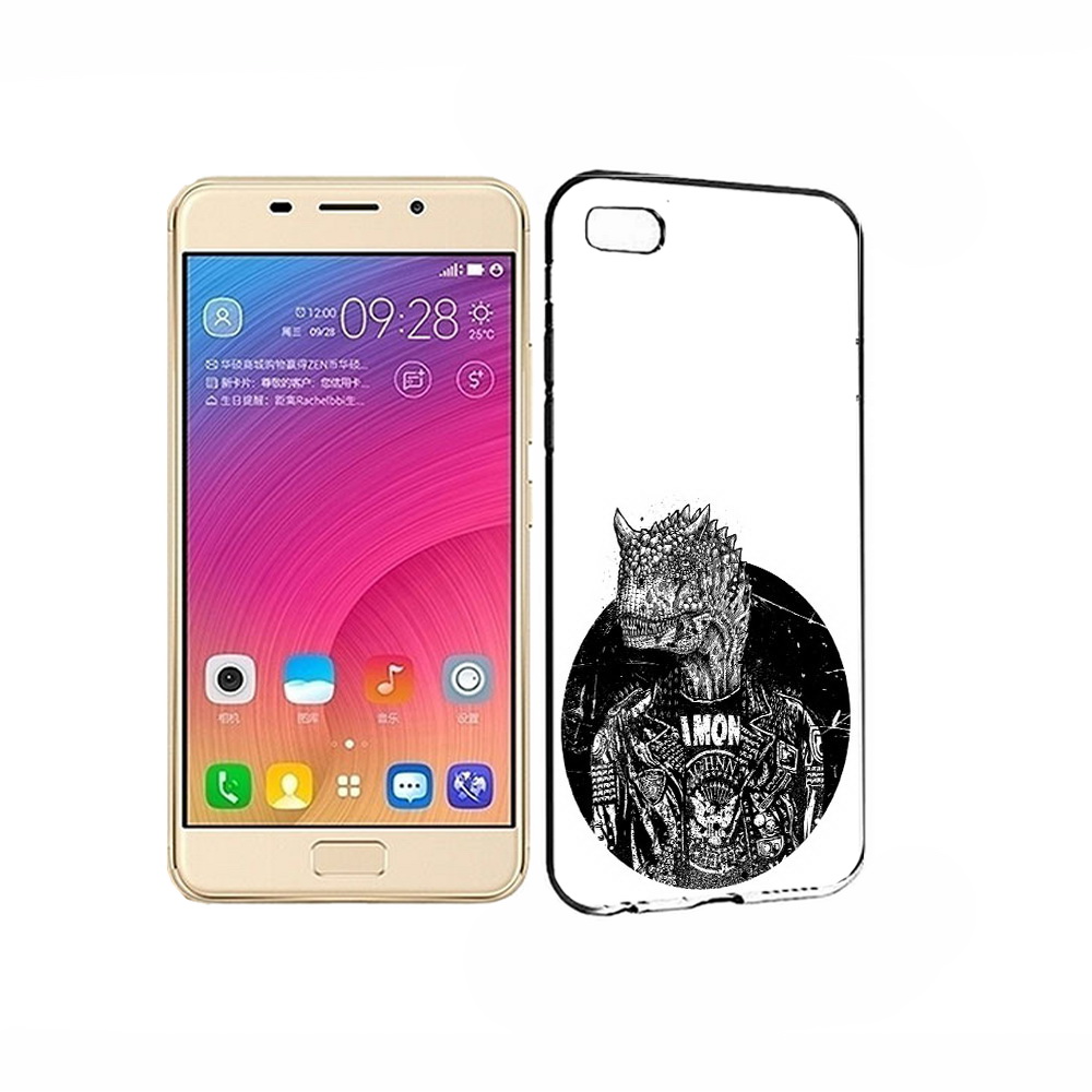 

Чехол MyPads Tocco для Asus ZenFone 3S Max динозавр в куртке, Прозрачный, Tocco