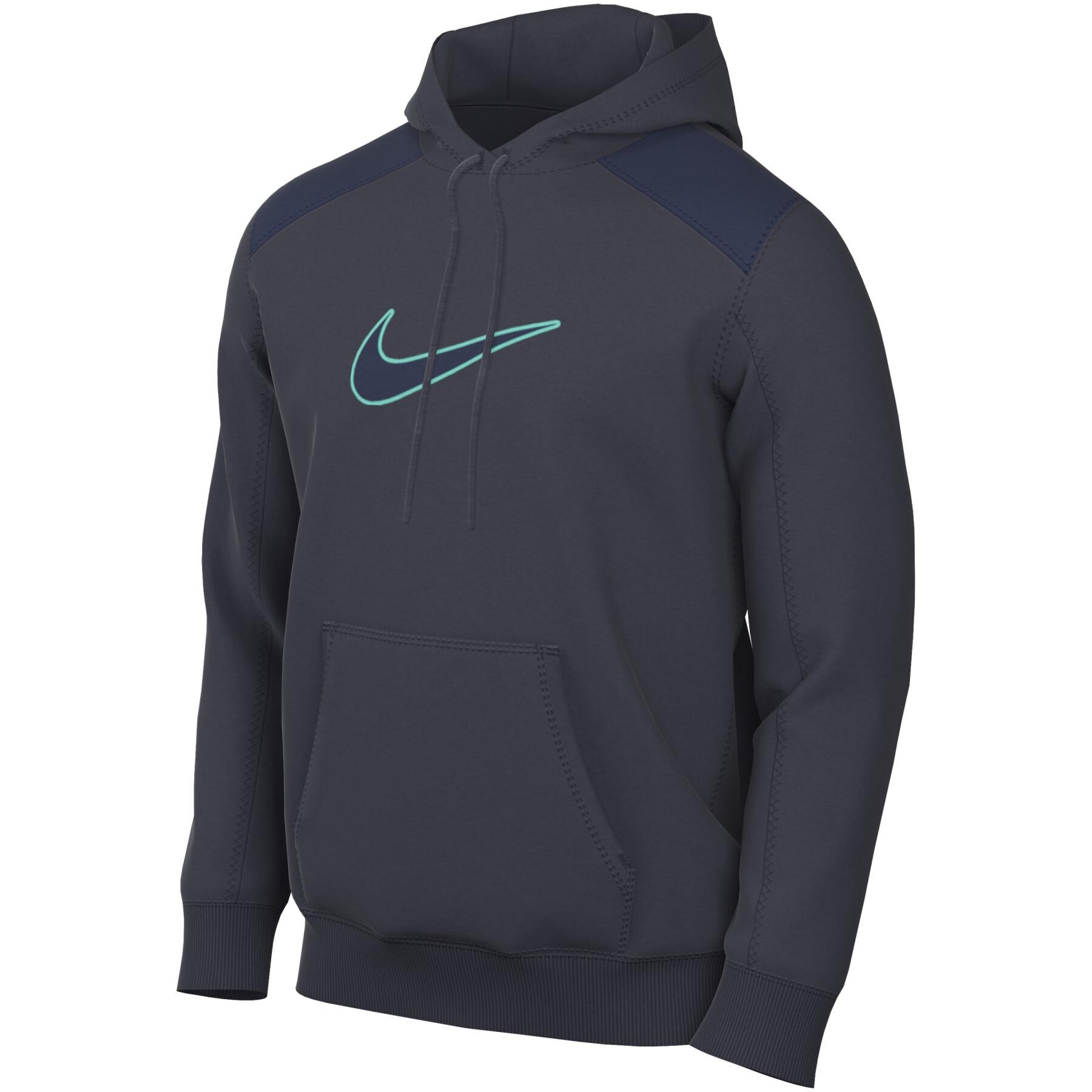 Худи мужское Nike M Sportswear Fleece Hoodie синее L