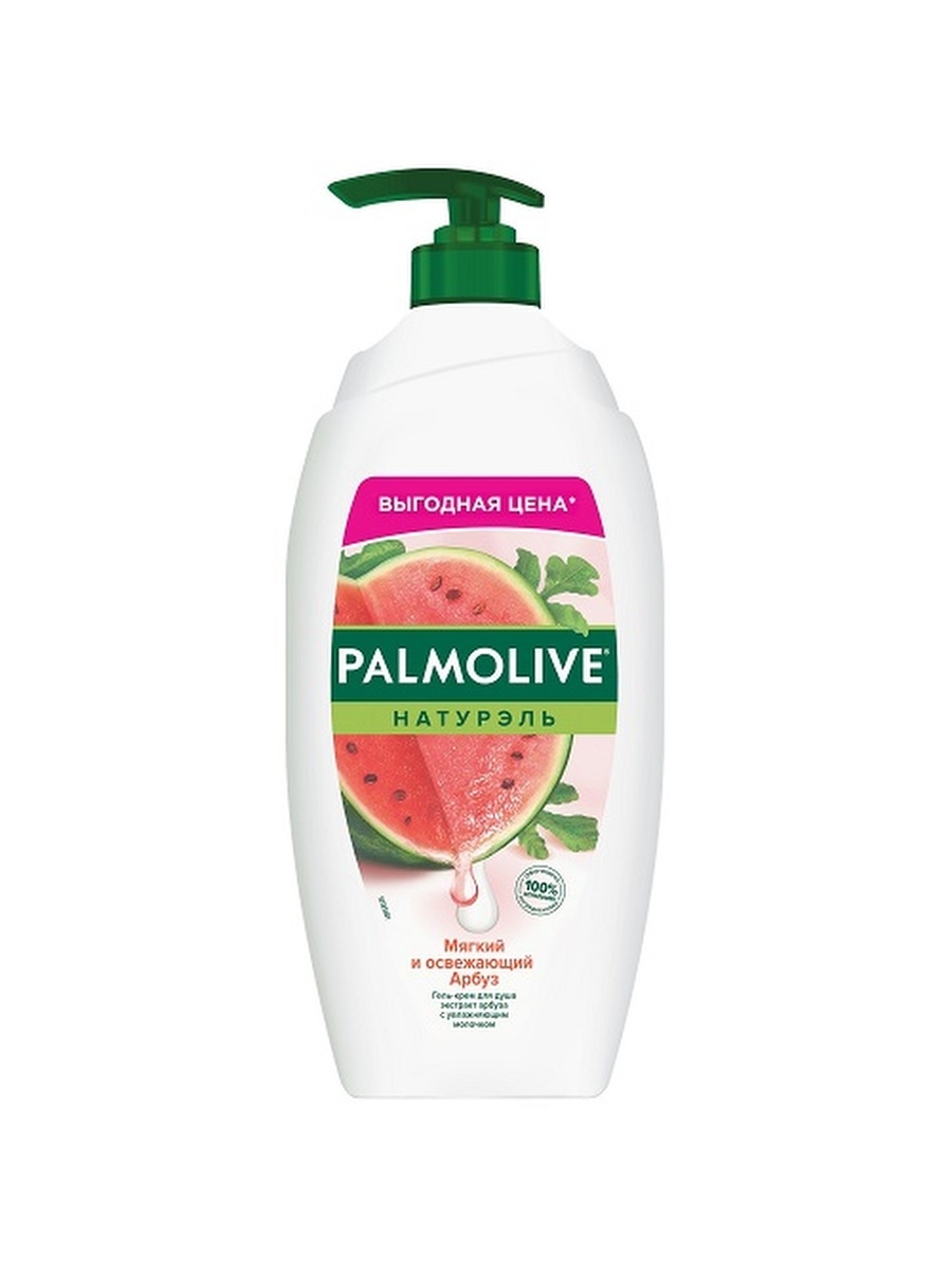 Гель для душа Palmolive Мягкий и освежающий Арбуз с дозатором, 750 мл