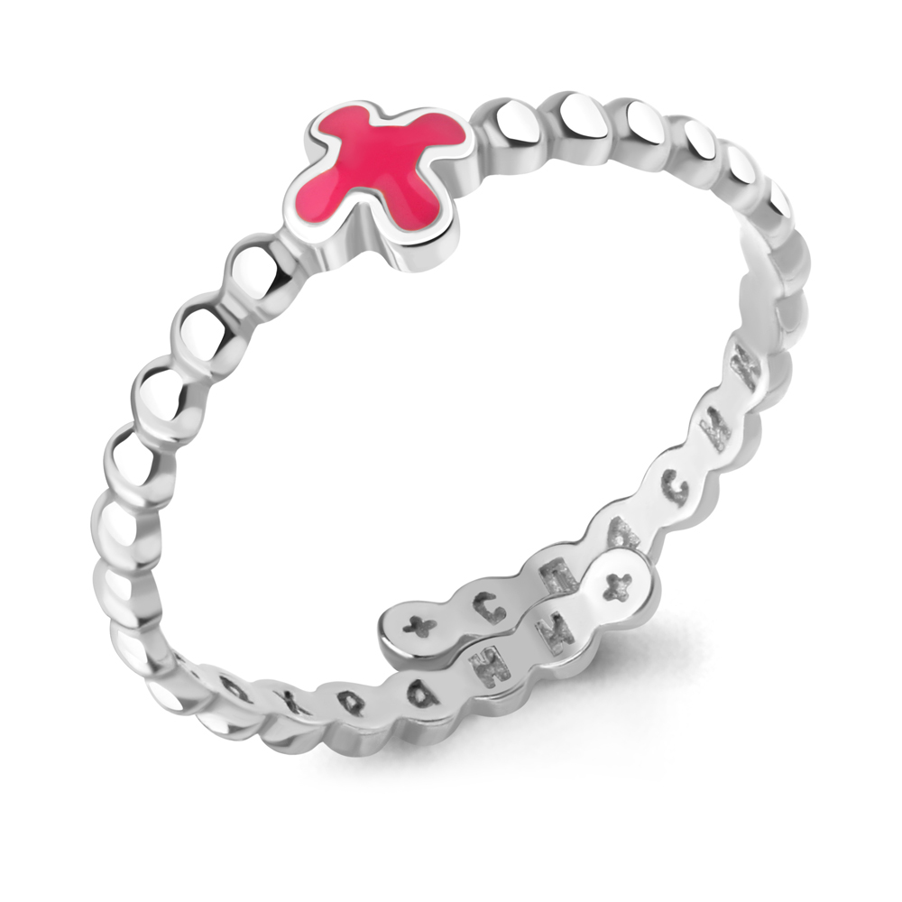 

Кольцо из серебра с эмалью р. , Aquamarine 57061_925_р, 57061_925_р