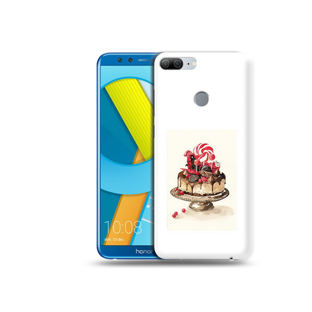 

Чехол MyPads Tocco для Huawei Honor 9 Lite вкусный торт (PT117118.56.262), Прозрачный, Tocco