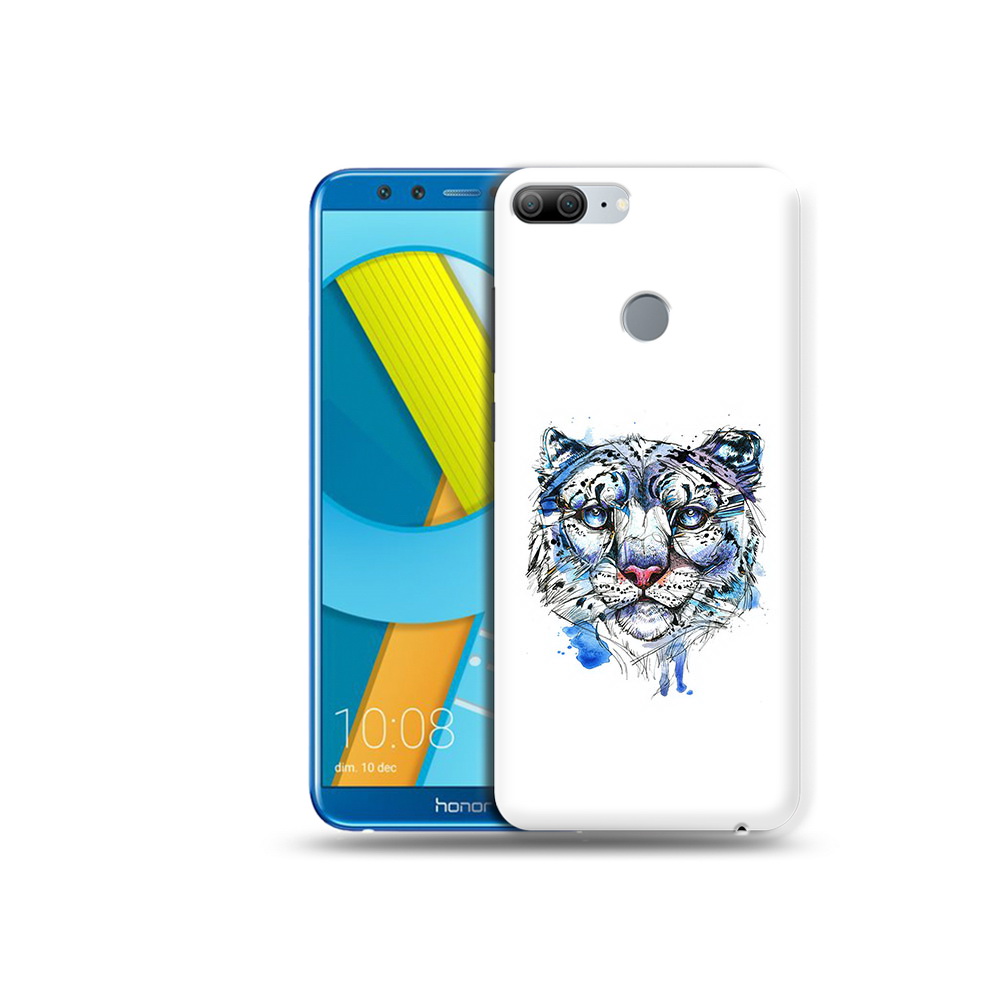 

Чехол MyPads Tocco для Huawei Honor 9 Lite водяной тигр (PT117118.56.263), Прозрачный, Tocco