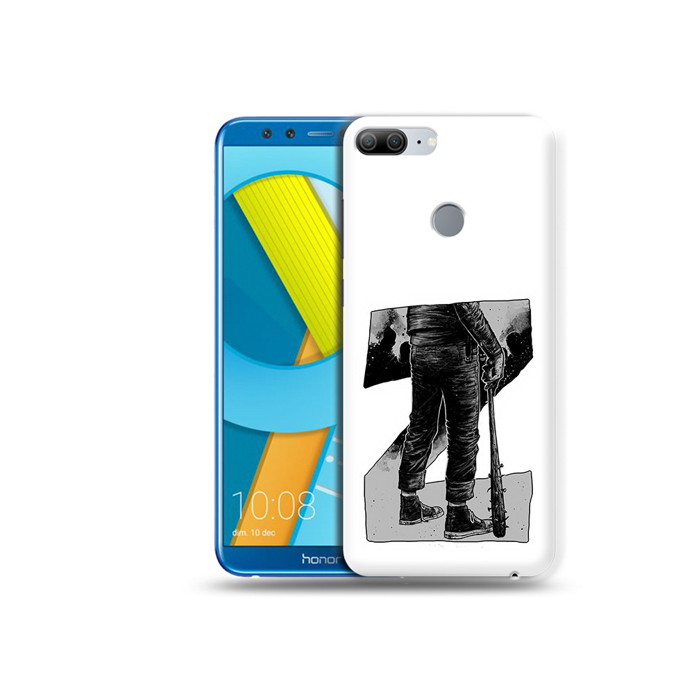

Чехол MyPads Tocco для Huawei Honor 9 Lite воин черно белый (PT117118.56.265), Tocco