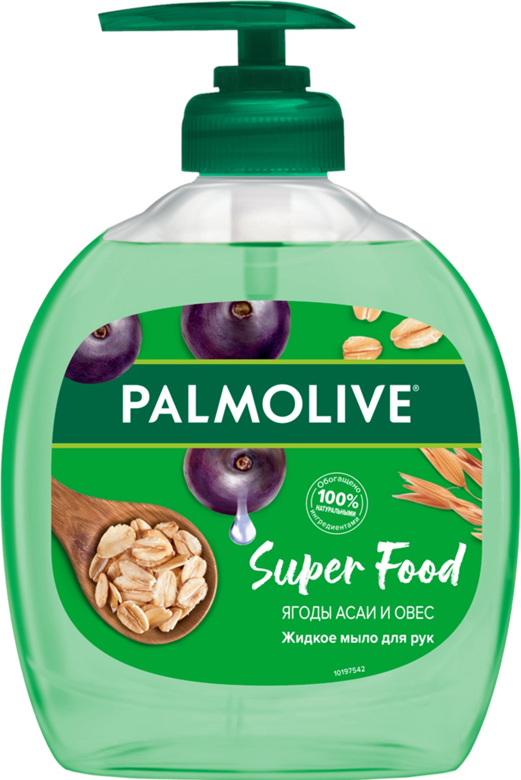 

Жидкое мыло Palmolive SUPER FOOD Ягоды асаи и овес, 300 мл