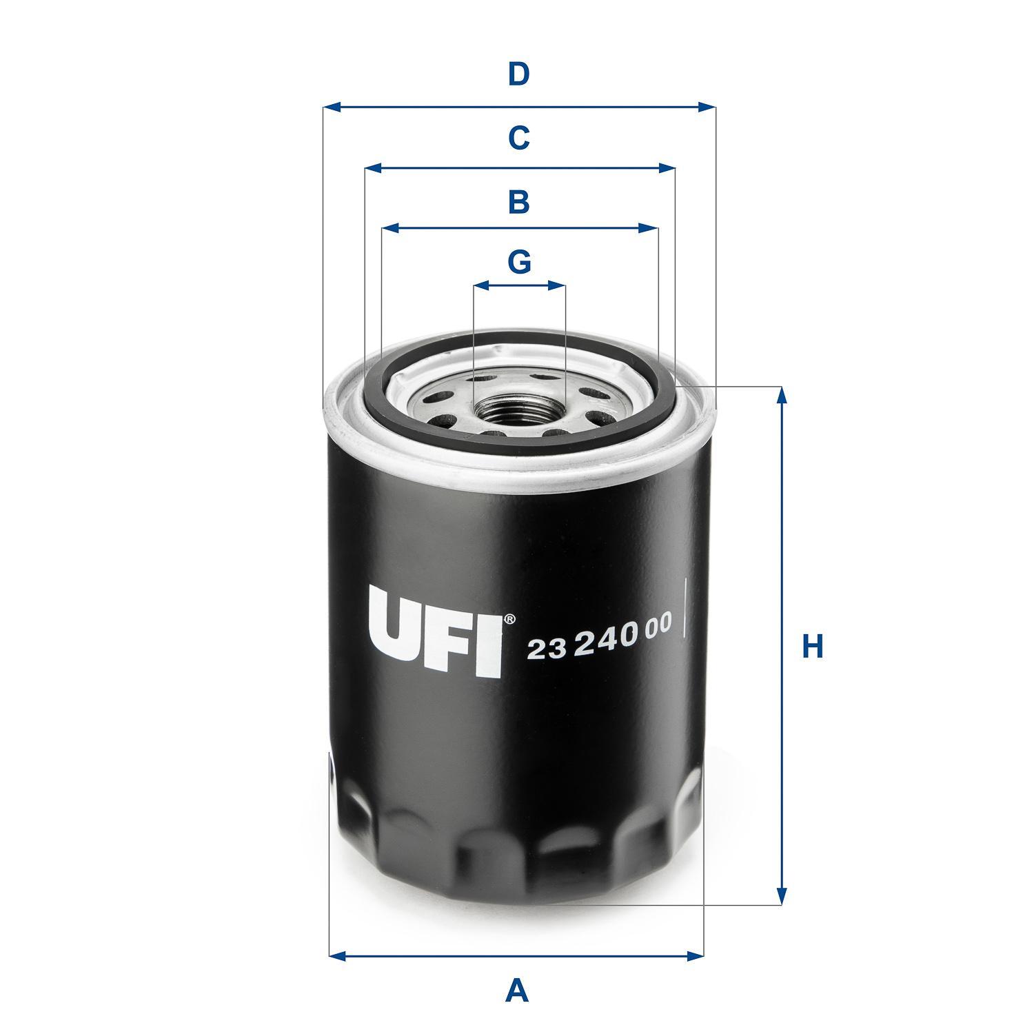 

Фильтр масляный UFI 23.240.00