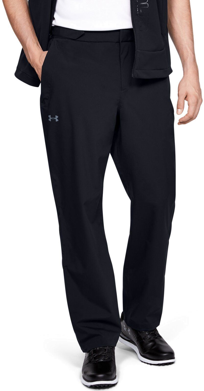 

Спортивные брюки мужские Under Armour Ua Strmprf Golf Rain Pts черные XS, Черный, Ua Strmprf Golf Rain Pts