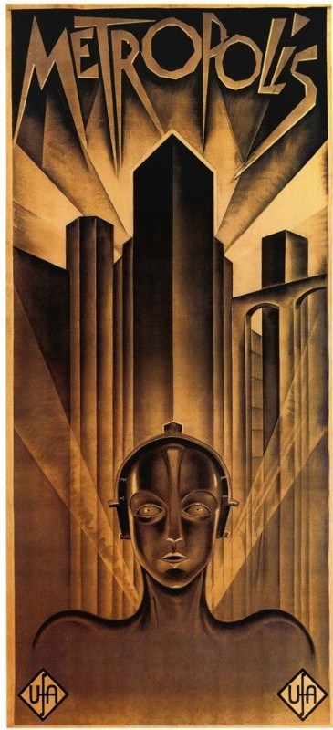 

Постер к фильму "Метрополис" (Metropolis) 50x70 см