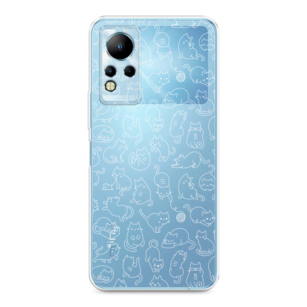 

Чехол Awog на Infinix Note 12 G88 "Шкодливые котики", Разноцветный, 3101850-2