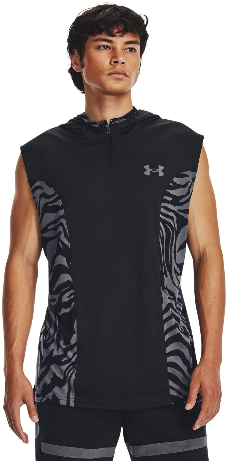 

Майка мужская Under Armour Ua Baseline Tank Hoodie черная 3XL, Черный, Ua Baseline Tank Hoodie