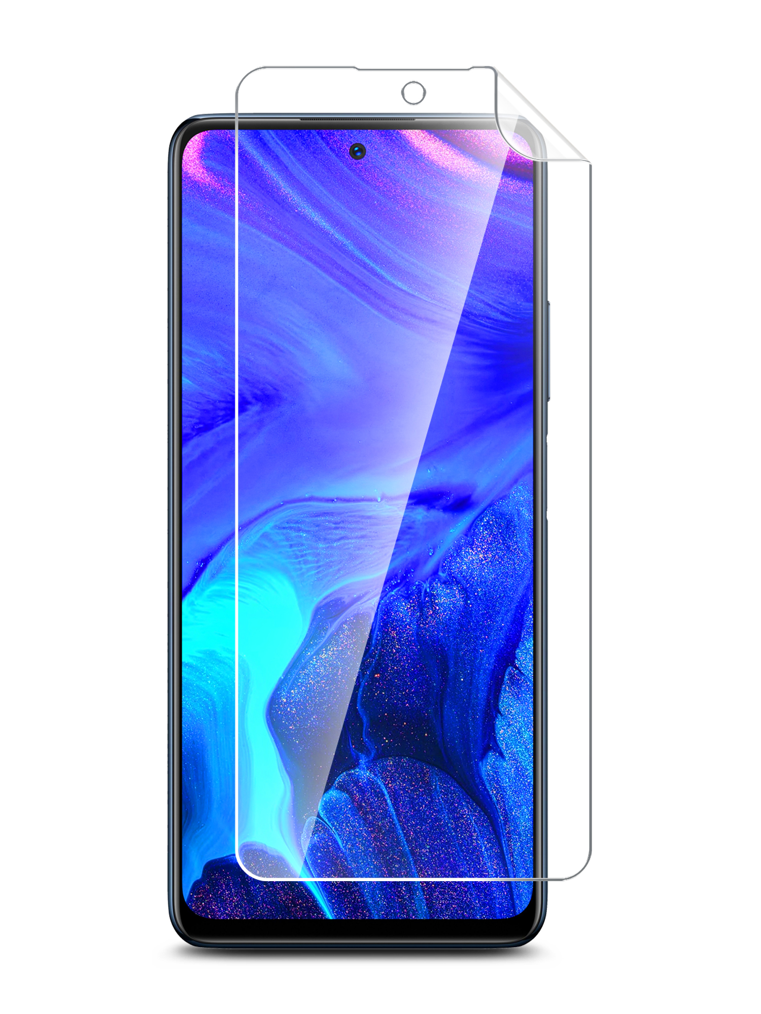 

Защитная плёнка Brozo на Infinix Note 10 Pro гидрогелевая, прозрачная, Infinix Note 10 Pro