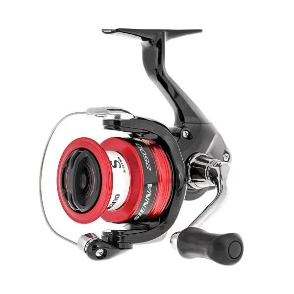 

Катушка Shimano Sienna FG 2500, Красный;черный, Sienna FG