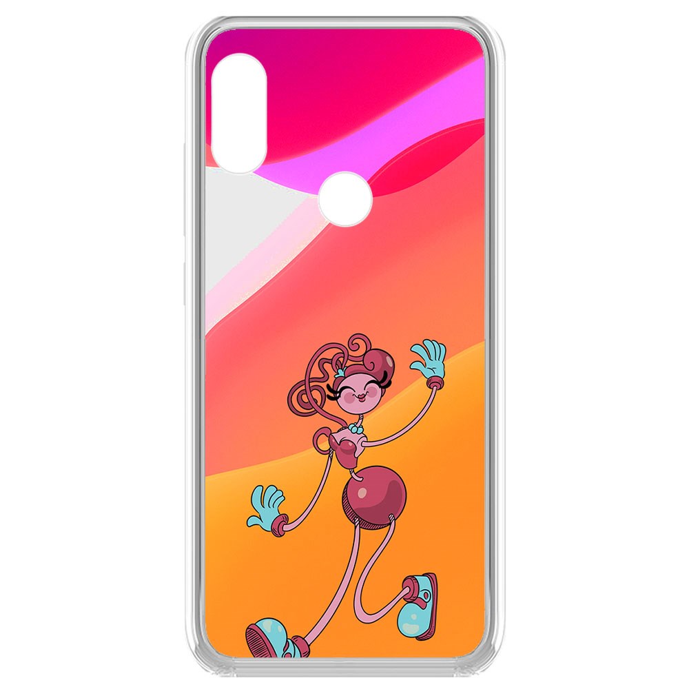 фото Чехол-накладка krutoff clear case - мама длинные ноги для xiaomi redmi note 6 pro