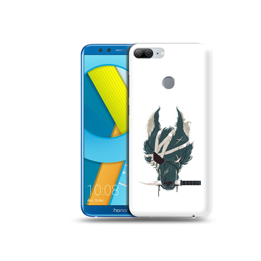 

Чехол MyPads Tocco для Huawei Honor 9 Lite волк-разбойник (PT117118.56.271), Прозрачный, Tocco