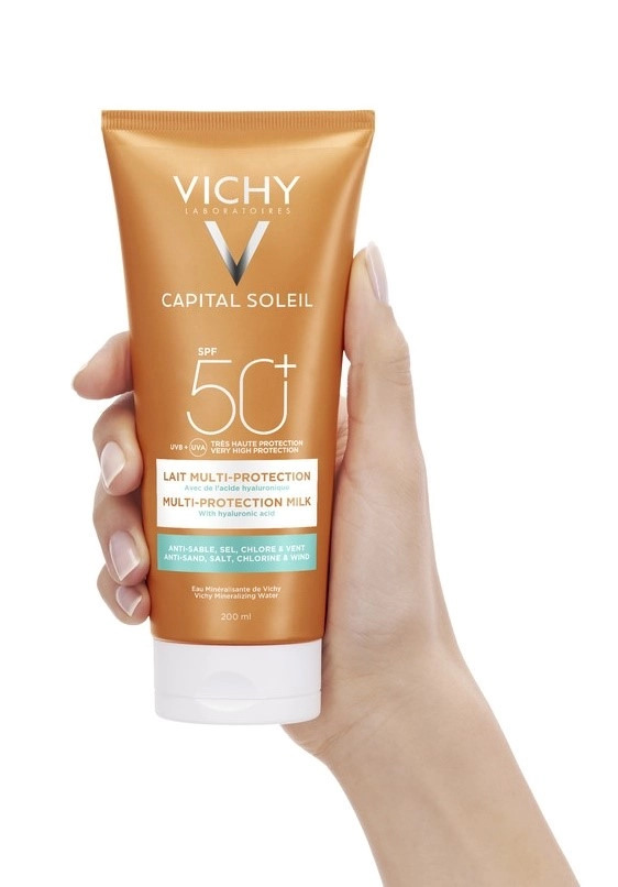 фото Молочко солнцезащитное vichy capital soleil spf50, 200 мл