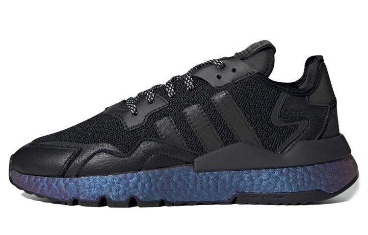 

Кроссовки унисекс Adidas Nite Jogger черные 38 EU, Черный, Nite Jogger