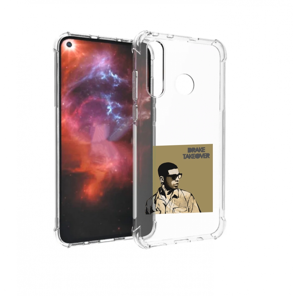 

Чехол бампер MyPads Drake - Takeover для Huawei Nova 4 противоуд, Прозрачный, Tocco