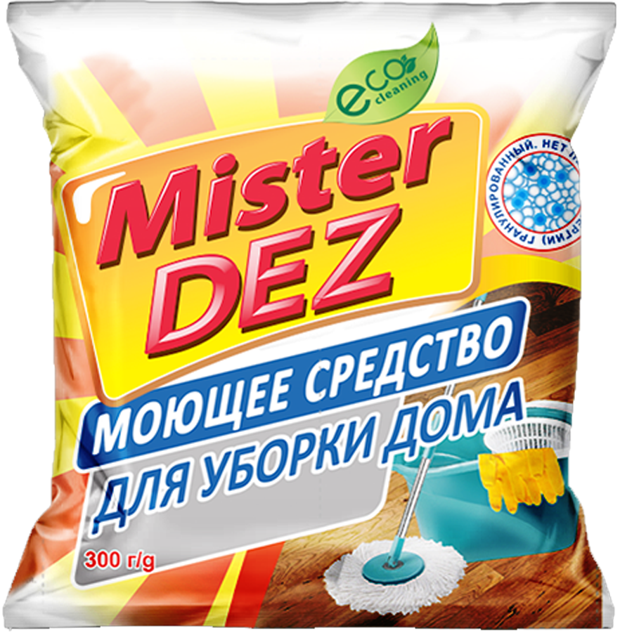 

Моющее средство для уборки дома Mister Dez Эко-Клининг, 300 г