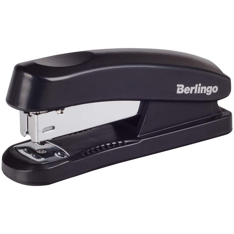 

Степлер Berlingo Universal 103962 №24/6, до 30 листов, 3 штуки, Черный
