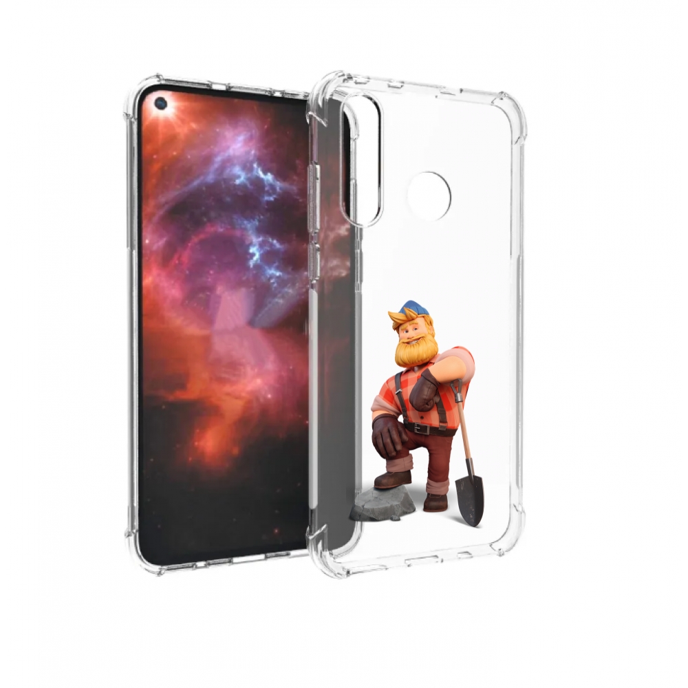 

Чехол бампер MyPads FarmVille-2 для Huawei Nova 4 противоударный, Прозрачный, Tocco