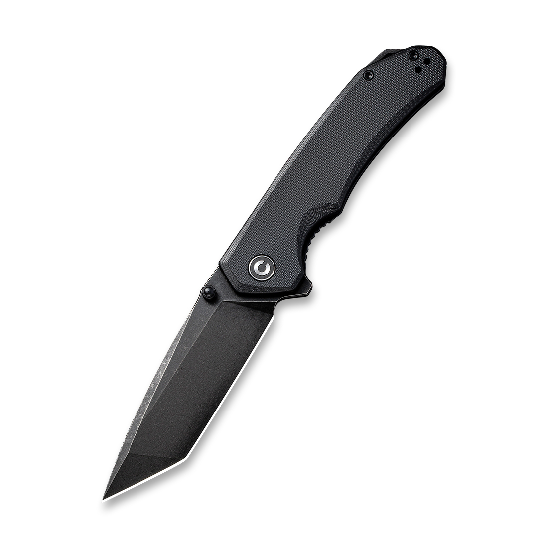 Складной туристический нож CIVIVI Brazen D2 Steel Black stonewashed Handle G10 Black