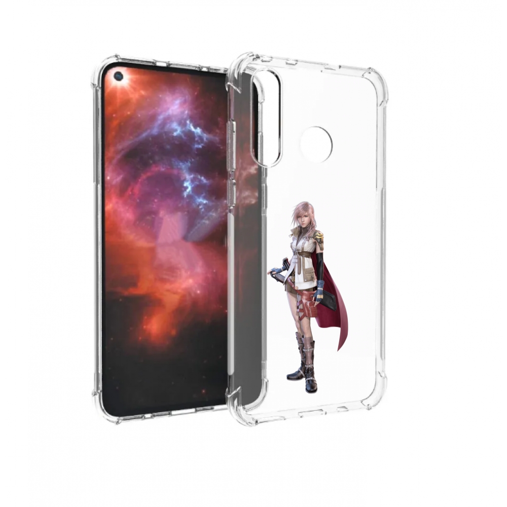 

Чехол бампер MyPads Final-Fantasy для Huawei Nova 4 противоударный, Прозрачный, Tocco