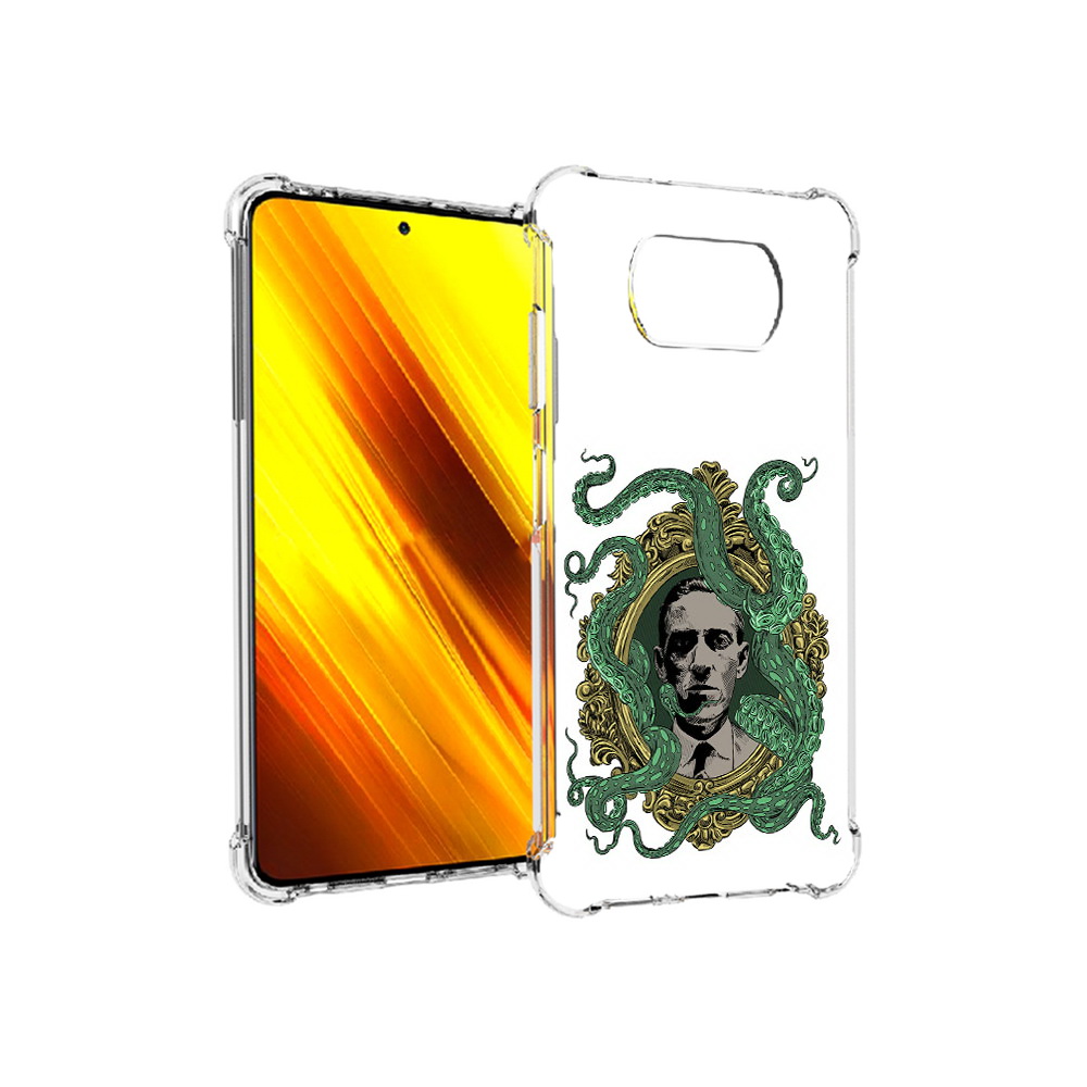 

Чехол MyPads Tocco для Xiaomi Poco X3 портрет с кракеном (PT154881.262.552), Прозрачный, Tocco